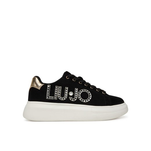 Sneakersy Liu Jo Babol 01 BF5059 PX002 Czarny ze sklepu eobuwie.pl w kategorii Buty sportowe damskie - zdjęcie 184930550