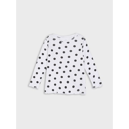 Sinsay - Koszulki z długimi rękawami 2 pack - biały Sinsay 92 (1 Sinsay