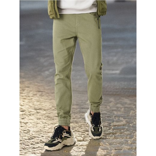 Sinsay - Jeansy jogger - zielony ze sklepu Sinsay w kategorii Jeansy męskie - zdjęcie 184934692