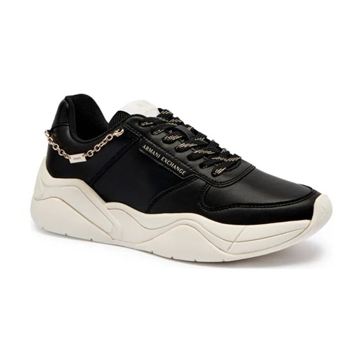 Armani Exchange Skórzane sneakersy ze sklepu Gomez Fashion Store w kategorii Buty sportowe damskie - zdjęcie 184935930