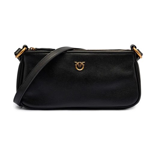 Pinko Skórzana torebka na ramię HALF MOON BAGUETTE ze sklepu Gomez Fashion Store w kategorii Listonoszki - zdjęcie 184935953