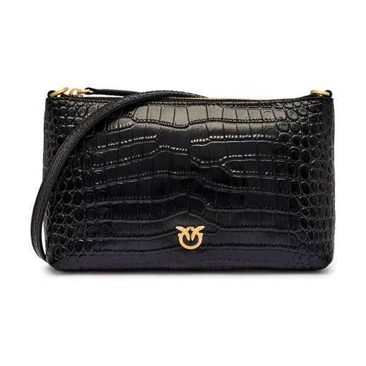 Pinko Skórzana kopertówka FLAT HORIZONTAL MINI ze sklepu Gomez Fashion Store w kategorii Kopertówki - zdjęcie 184935964