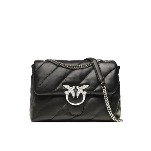 Pinko Torebka Love Big Puff Cl PE 23 PLTT 100037 A0F2 Czarny ze sklepu MODIVO w kategorii Listonoszki - zdjęcie 184936791