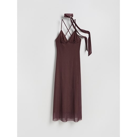 Reserved - Sukienka z apaszką - wielobarwny ze sklepu Reserved w kategorii Sukienki - zdjęcie 184937520