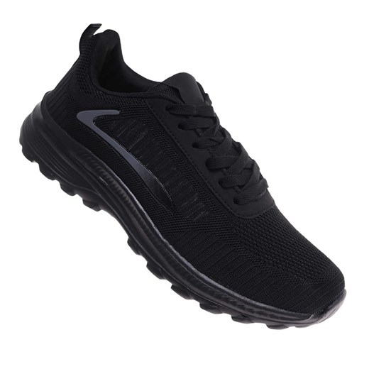 Sznurowane lekkie obuwie sportowe męskie /B3-1 18020 T385/ ze sklepu Pantofelek24.pl w kategorii Buty sportowe męskie - zdjęcie 184937670