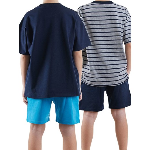 Denokids Szorty (2 pary) w kolorze błękitno-granatowym Denokids 116 promocja Limango Polska