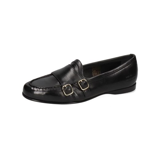 MELVIN &amp; HAMILTON Skórzane mokasyny &quot;Julietta 3&quot; w kolorze czarnym Melvin & Hamilton 38 wyprzedaż Limango Polska