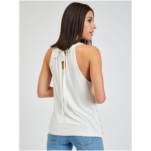 orsay Top w kolorze białym L wyprzedaż Limango Polska