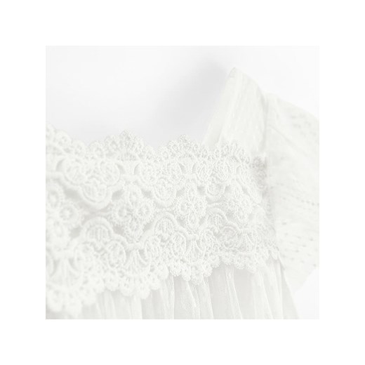 COOL CLUB Sukienka w kolorze białym Cool Club 134 okazja Limango Polska