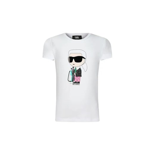 Karl Lagerfeld Kids T-shirt | Regular Fit ze sklepu Gomez Fashion Store w kategorii Bluzki dziewczęce - zdjęcie 184941510