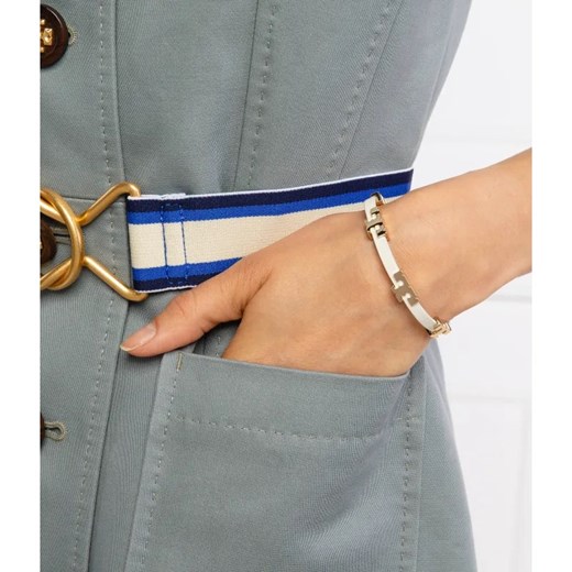 TORY BURCH Skórzana bransoletka SERIF-T Tory Burch M/L wyprzedaż Gomez Fashion Store
