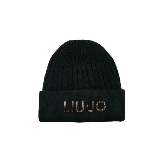 Liu Jo Czapka LOGO BORCHIE ze sklepu Gomez Fashion Store w kategorii Czapki zimowe damskie - zdjęcie 184941743