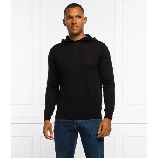 Emporio Armani Wełniany sweter | Regular Fit ze sklepu Gomez Fashion Store w kategorii Swetry męskie - zdjęcie 184941854