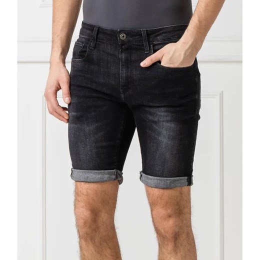 G- Star Raw Szorty 3301 | Slim Fit | denim ze sklepu Gomez Fashion Store w kategorii Spodenki męskie - zdjęcie 184941981