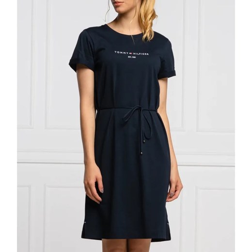 Tommy Hilfiger Sukienka TH ESS ze sklepu Gomez Fashion Store w kategorii Sukienki - zdjęcie 184942002
