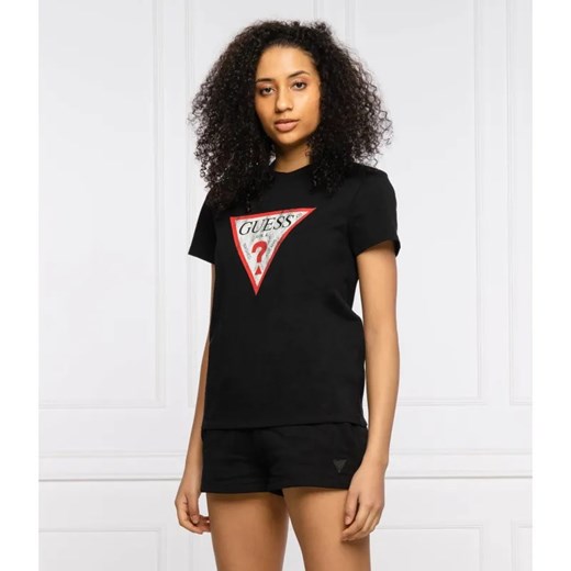 GUESS T-shirt | Regular Fit ze sklepu Gomez Fashion Store w kategorii Bluzki damskie - zdjęcie 184942152