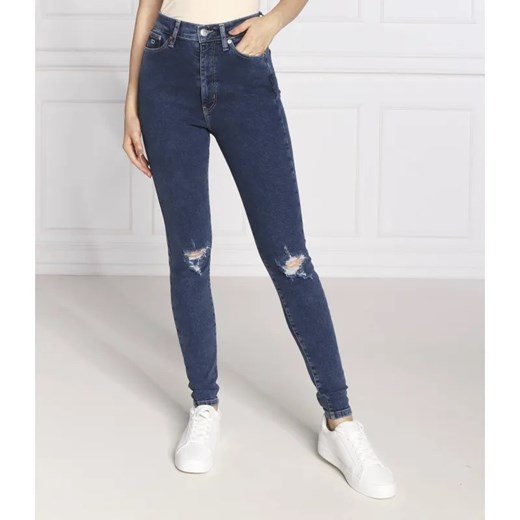 Tommy Jeans Jeansy MELANY | Skinny fit | high waist ze sklepu Gomez Fashion Store w kategorii Jeansy damskie - zdjęcie 184942261