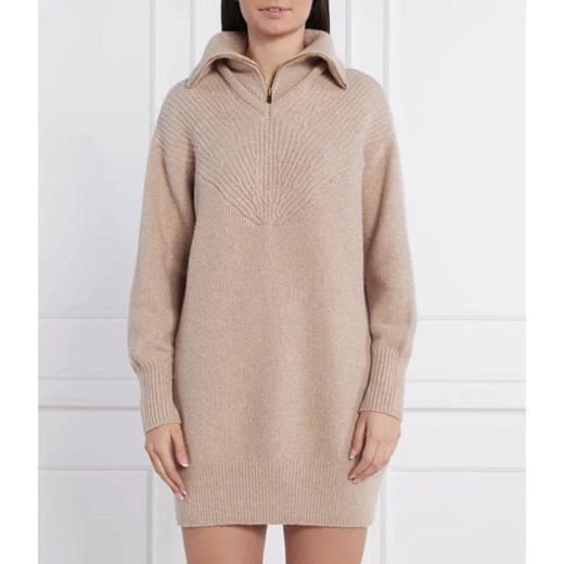 Ba&sh Wełniana sukienka VASSILI ze sklepu Gomez Fashion Store w kategorii Sukienki - zdjęcie 184942293