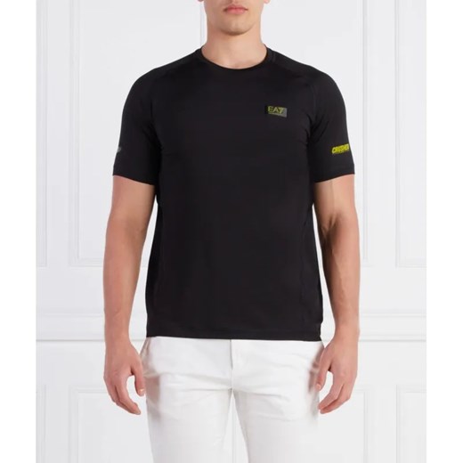 EA7 T-shirt | Regular Fit ze sklepu Gomez Fashion Store w kategorii T-shirty męskie - zdjęcie 184942322