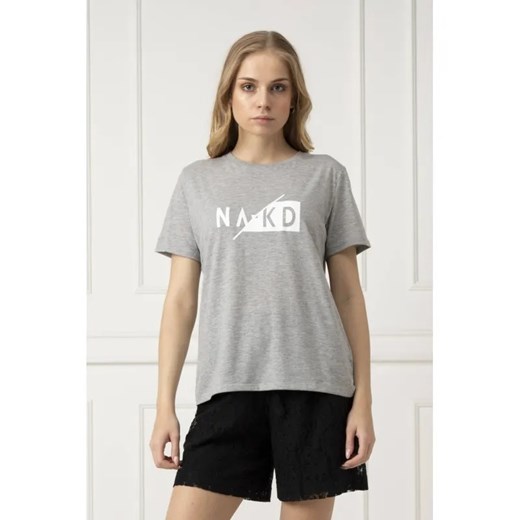 NA-KD T-shirt | Regular Fit ze sklepu Gomez Fashion Store w kategorii Bluzki damskie - zdjęcie 184942333