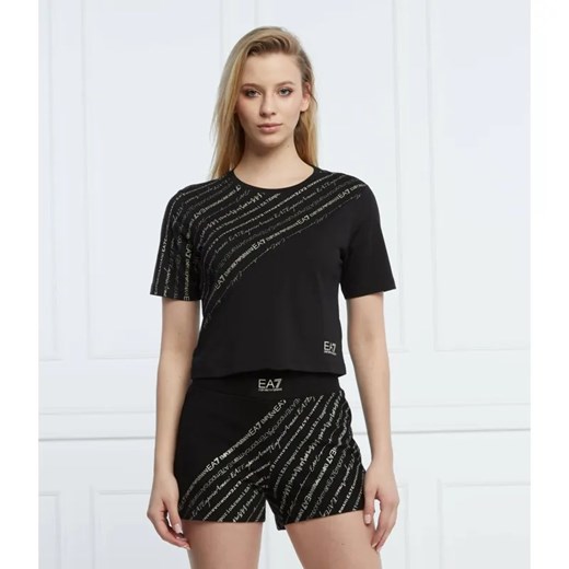 EA7 T-shirt | Cropped Fit XL wyprzedaż Gomez Fashion Store