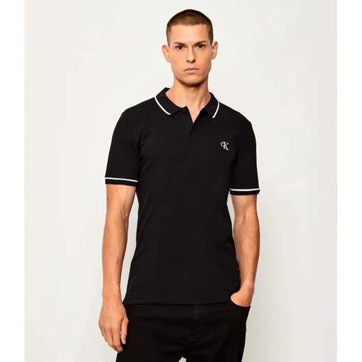 Calvin Klein Jeans Polo | Slim Fit | pique ze sklepu Gomez Fashion Store w kategorii T-shirty męskie - zdjęcie 184942472