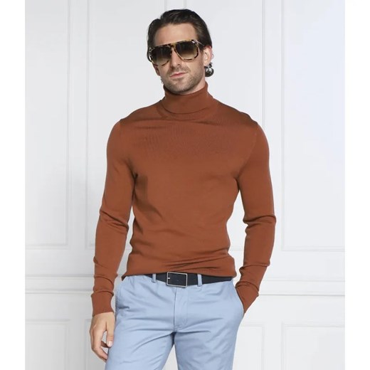 Calvin Klein Wełniany golf | Slim Fit ze sklepu Gomez Fashion Store w kategorii Swetry męskie - zdjęcie 184942474
