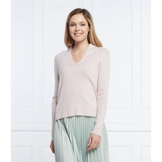 MM Wełniany sweter RANCH | Relaxed fit ze sklepu Gomez Fashion Store w kategorii Swetry damskie - zdjęcie 184942543