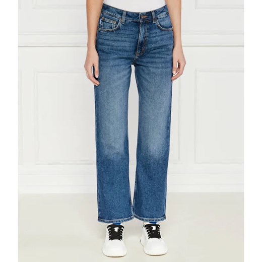 Hugo Blue Jeansy Elyah | Straight fit ze sklepu Gomez Fashion Store w kategorii Jeansy damskie - zdjęcie 184942633