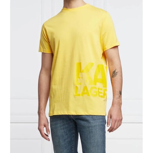 Karl Lagerfeld T-shirt | Regular Fit ze sklepu Gomez Fashion Store w kategorii T-shirty męskie - zdjęcie 184942640