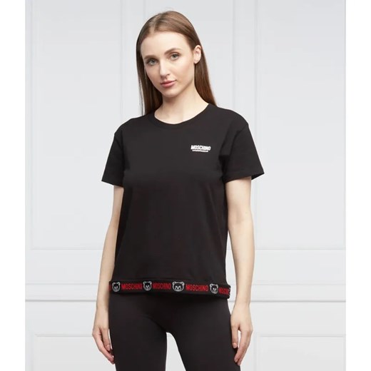 Moschino Underwear T-shirt | Slim Fit ze sklepu Gomez Fashion Store w kategorii Bluzki damskie - zdjęcie 184942810