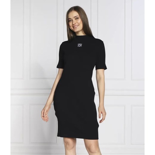 HUGO Sukienka Narcissa_2 ze sklepu Gomez Fashion Store w kategorii Sukienki - zdjęcie 184942893