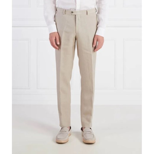Oscar Jacobson Lniane spodnie | Regular Fit Oscar Jacobson 50 Gomez Fashion Store okazyjna cena