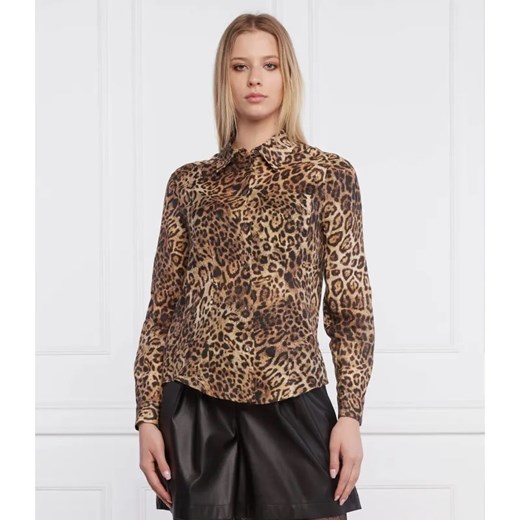 Pinko Lniana koszula MUSCHIO | Classic fit ze sklepu Gomez Fashion Store w kategorii Koszule damskie - zdjęcie 184943173