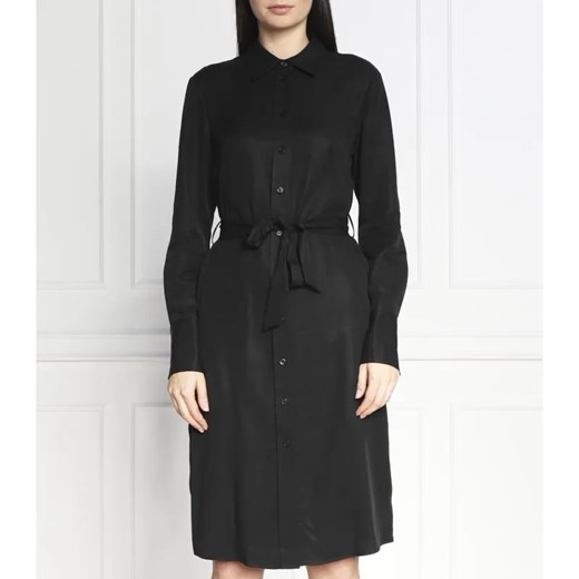 Calvin Klein Sukienka z paskiem ze sklepu Gomez Fashion Store w kategorii Sukienki - zdjęcie 184943182