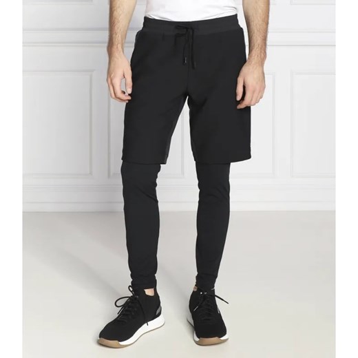 BOSS GREEN Spodnie dresowe 2w1 T_Run | Regular Fit ze sklepu Gomez Fashion Store w kategorii Spodnie męskie - zdjęcie 184943232