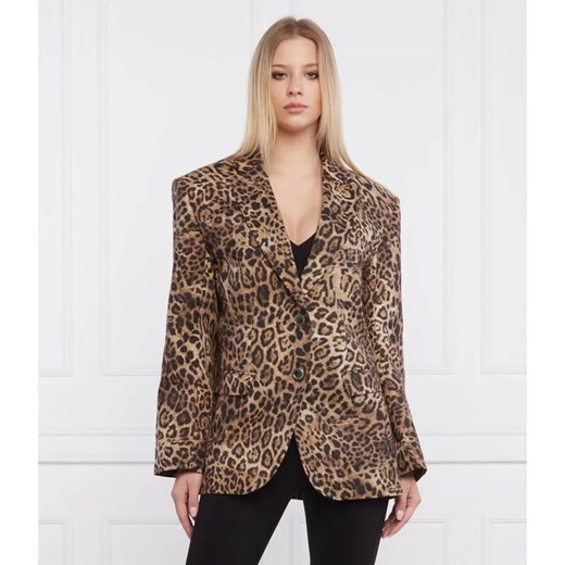 Pinko Lniana marynarka | Oversize fit ze sklepu Gomez Fashion Store w kategorii Marynarki damskie - zdjęcie 184943263