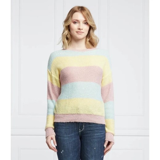 Liu Jo Sweter | Relaxed fit | z dodatkiem wełny ze sklepu Gomez Fashion Store w kategorii Swetry damskie - zdjęcie 184943364