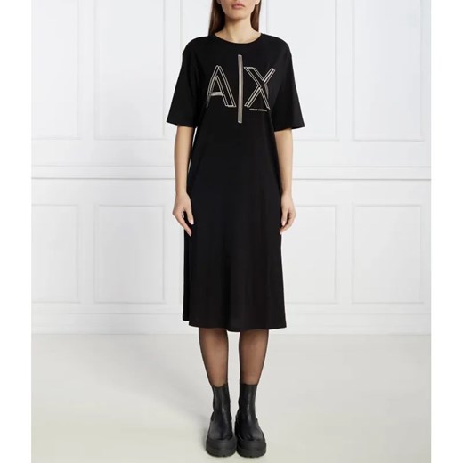 Armani Exchange Sukienka ze sklepu Gomez Fashion Store w kategorii Sukienki - zdjęcie 184943433