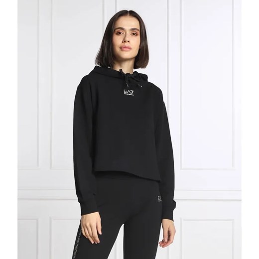EA7 Bluza | Regular Fit ze sklepu Gomez Fashion Store w kategorii Bluzy damskie - zdjęcie 184943482