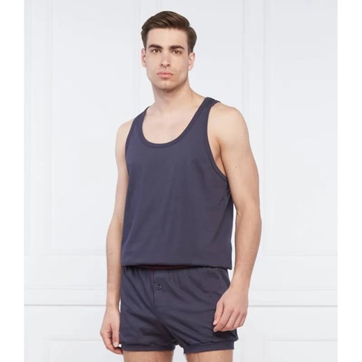 Dsquared2 Tank top | Regular Fit | z dodatkiem lnu ze sklepu Gomez Fashion Store w kategorii T-shirty męskie - zdjęcie 184943894