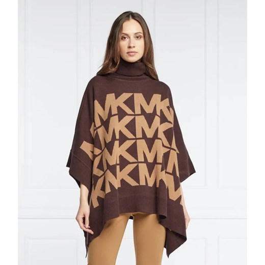 Michael Kors Ponczo | Oversize fit | z dodatkiem wełny i kaszmiru ze sklepu Gomez Fashion Store w kategorii Poncza - zdjęcie 184943932