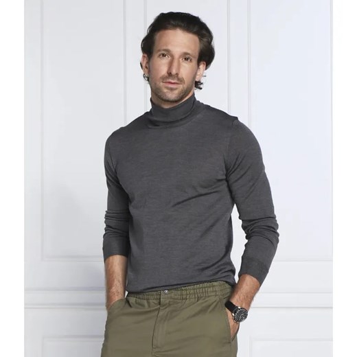 Oscar Jacobson Wełniany golf Cole Rollneck | Regular Fit ze sklepu Gomez Fashion Store w kategorii Swetry męskie - zdjęcie 184943992