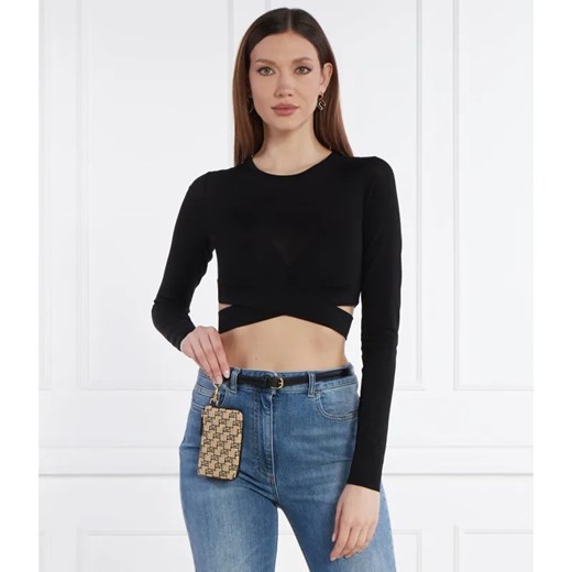 Elisabetta Franchi Sweter | Cropped Fit ze sklepu Gomez Fashion Store w kategorii Swetry damskie - zdjęcie 184944003