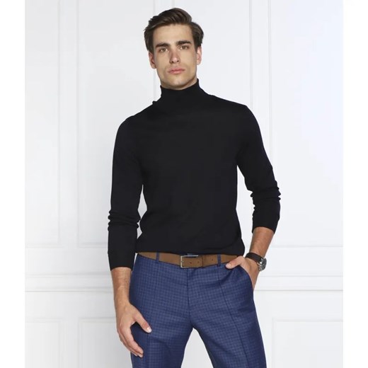 Oscar Jacobson Wełniany golf Cole Rollneck | Regular Fit ze sklepu Gomez Fashion Store w kategorii Swetry męskie - zdjęcie 184944004