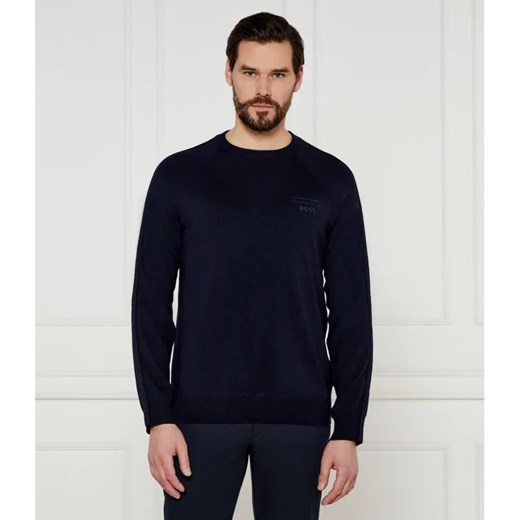 BOSS BLACK Wełniany sweter Balleto_PS Boss X Porsche | Regular Fit ze sklepu Gomez Fashion Store w kategorii Swetry męskie - zdjęcie 184944203