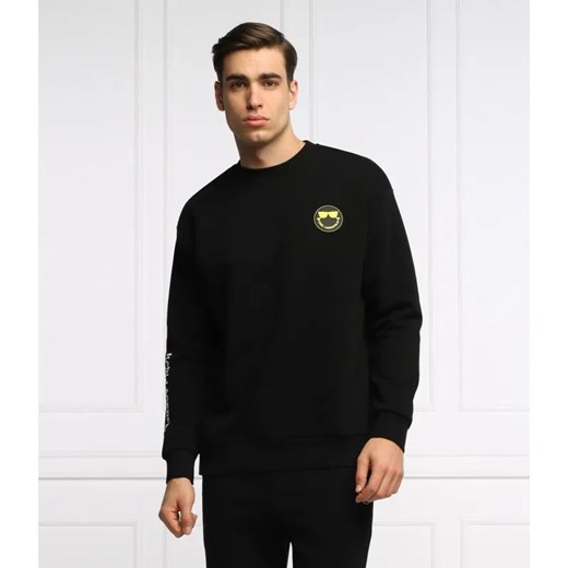 Karl Lagerfeld Bluza KARL LAGERFELD X SMILEY | Regular Fit ze sklepu Gomez Fashion Store w kategorii Bluzy męskie - zdjęcie 184944274
