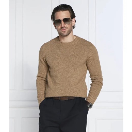Oscar Jacobson Wełniany sweter Valter | Regular Fit ze sklepu Gomez Fashion Store w kategorii Swetry męskie - zdjęcie 184944323