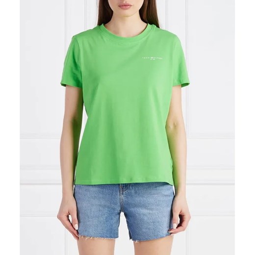 Tommy Hilfiger T-shirt 1985 REG | Regular Fit ze sklepu Gomez Fashion Store w kategorii Bluzki damskie - zdjęcie 184944431