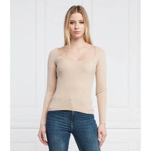 GUESS Sweter BABETTE | Slim Fit ze sklepu Gomez Fashion Store w kategorii Swetry damskie - zdjęcie 184944472